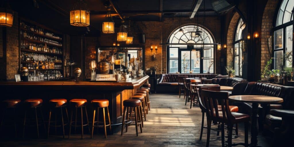 Image d'un aménagement café, bar, brasserie