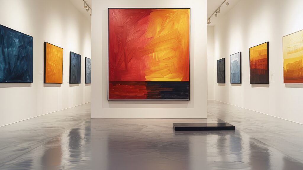 Image d'aménagement galerie d’art