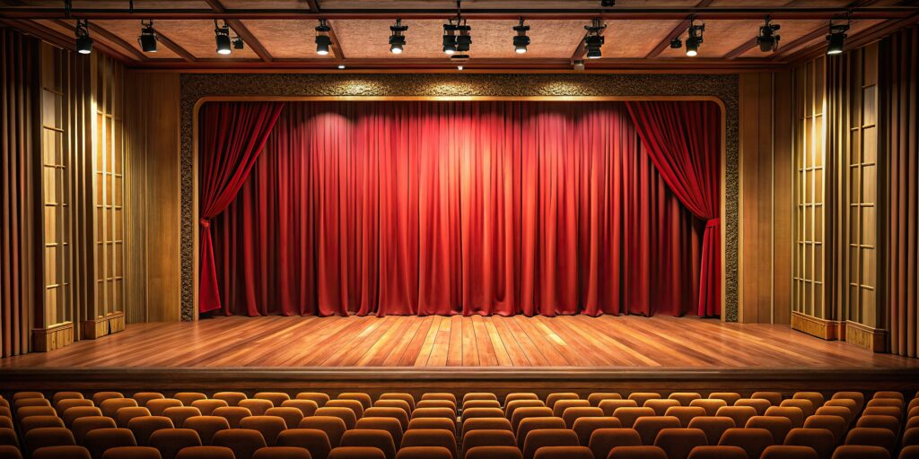 Image d'aménagement salle de spectacle, théâtre