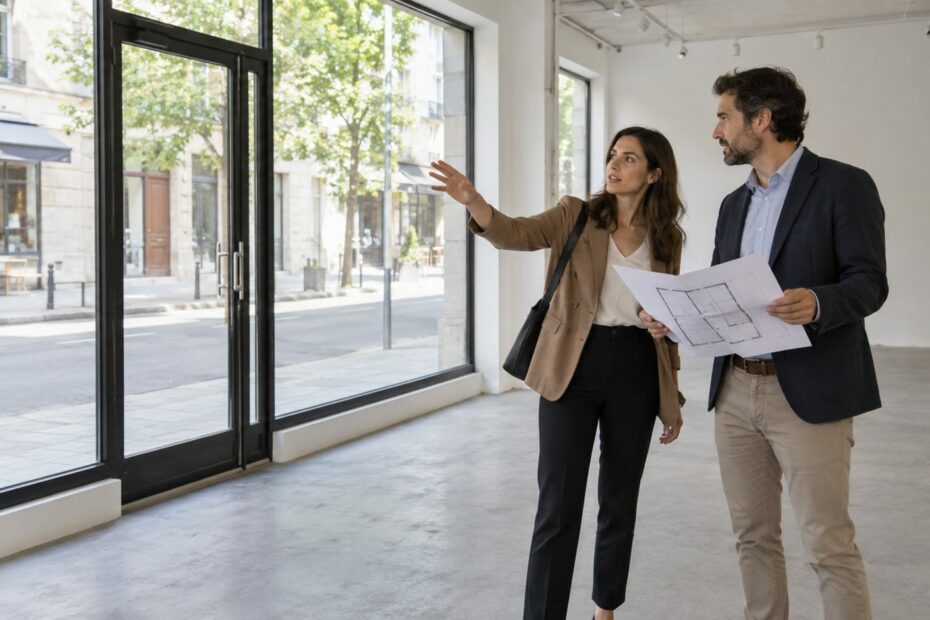 Visite et analyse d’un local commercial