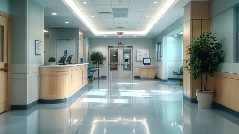 Image d'aménagement hôpital, clinique