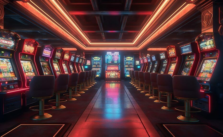 Image d'aménagement salle de jeux, casino